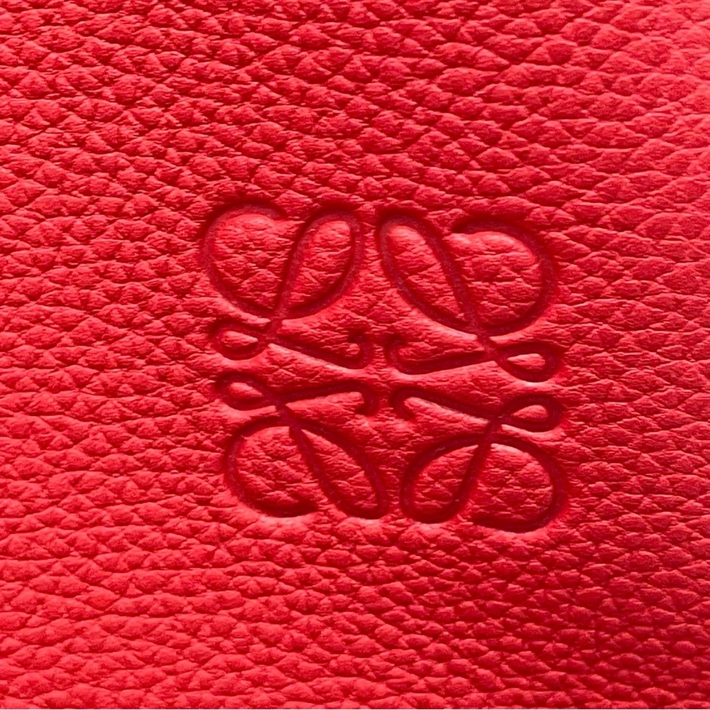 Auth Loewe Gate Bucket Bag – Raspberry Red – Small - Picture 7 of 15
